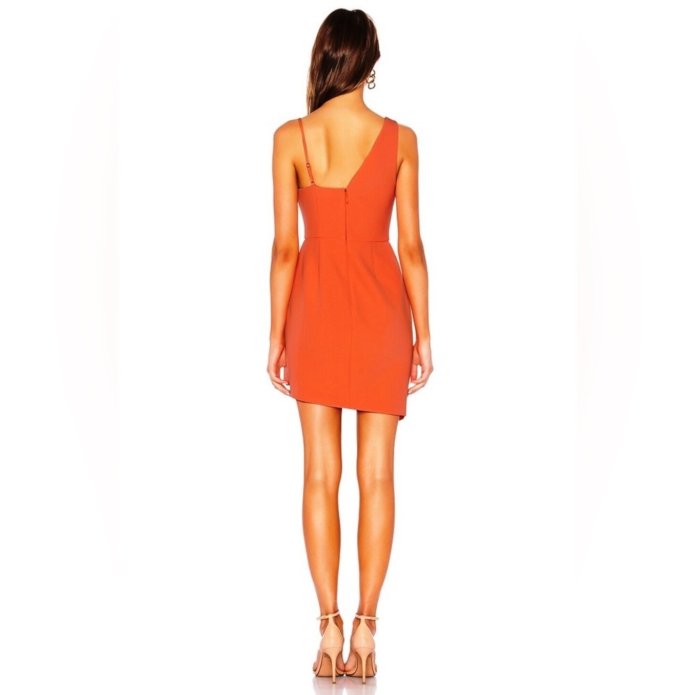 BCBGMaxAzria Red Asymmetrical Dress - Picture 3 of 7